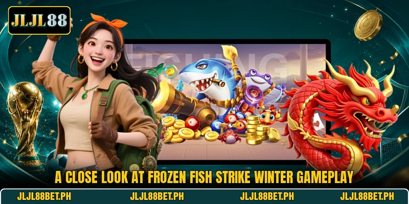 A close look at Frozen Fish Strike winter gameplay A close look at Frozen Fish Strike winter gameplay