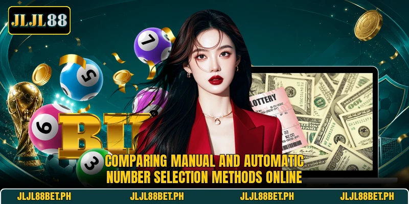 Comparing manual and automatic number selection methods online Comparing manual and automatic number selection methods online