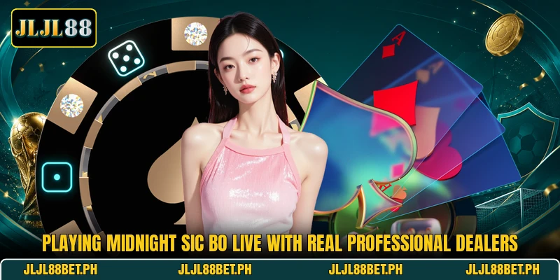 Playing Midnight Sic Bo Live with real professional dealers Playing Midnight Sic Bo Live with real professional dealers