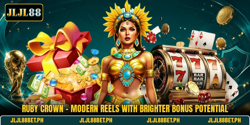 Ruby Crown - Modern Reels With Brighter Bonus Potential Ruby Crown - Modern Reels With Brighter Bonus Potential