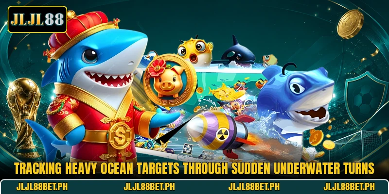 Tracking heavy ocean targets through sudden underwater turns Tracking heavy ocean targets through sudden underwater turns