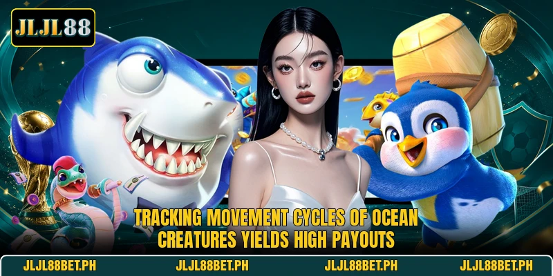 Tracking movement cycles of ocean creatures yields high payouts Tracking movement cycles of ocean creatures yields high payouts